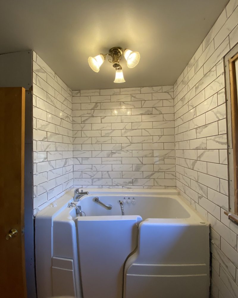 complete bathroom remodel by El King About us